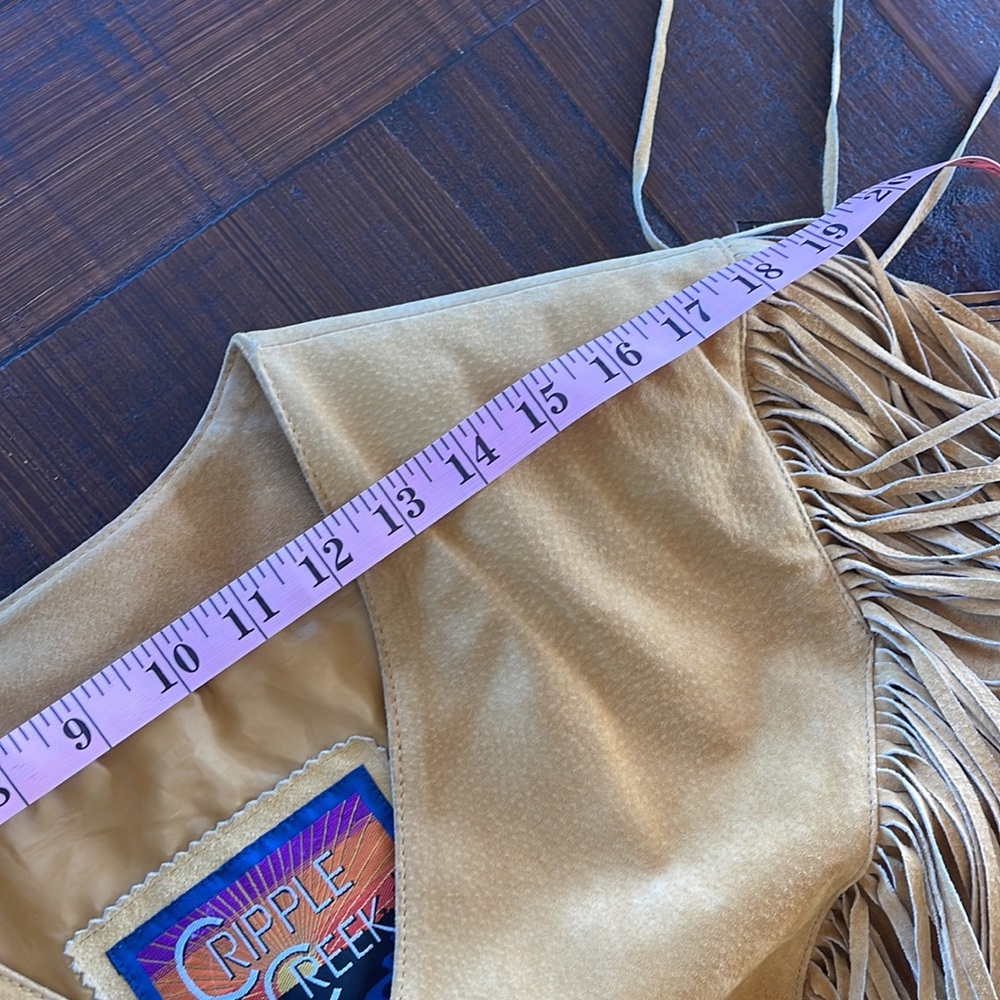 Cripple Creek Vintage leather, suede Jacket - Picture 8 of 10